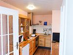Küche in der Ferienwohnun Brombelbei in Süddorf auf Amrum - Ferienwohnung *Brombelbei* - Top-Hundeurlaub