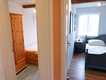 Schlafzimmer in der Ferienwohnun Brombelbei in Süddorf auf Amrum - Ferienwohnung *Brombelbei* - Top-Hundeurlaub