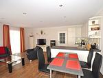 Küche / Küchenzeile - Appartement Altes Pastorat 1 - Top-Hundeurlaub