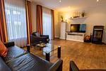 Wohnzimmer - Appartement Altes Pastorat 1 - Top-Hundeurlaub