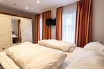 Schlafzimmer - Appartement Altes Pastorat 1 - Top-Hundeurlaub
