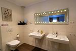 Badezimmer - Appartement Altes Pastorat 1 - Top-Hundeurlaub
