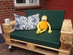 Gartensessel der Ferienwohnung Diiwholt in Süddorf auf Amrum - Ferienwohnung *Driiwholt* - Top-Hundeurlaub