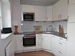 Küche / Küchenzeile - Appartement Sandburg - Top-Hundeurlaub