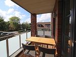 Balkon - Appartement Sandburg - Top-Hundeurlaub