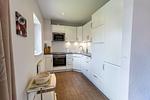 Küche / Küchenzeile - Appartement Sandburg - Top-Hundeurlaub