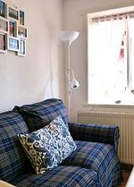 Wohnzimmer - Ferienwohnung *Fiiwfut* - Top-Hundeurlaub
