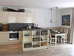 Küche / Küchenzeile - Appartement Altes Pastorat 2 - Top-Hundeurlaub