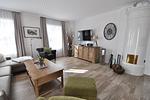 Wohnzimmer - Appartement Altes Pastorat 2 - Top-Hundeurlaub