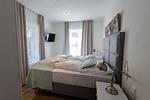 Schlafzimmer - Appartement Altes Pastorat 2 - Top-Hundeurlaub