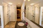 Badezimmer - Appartement Altes Pastorat 2 - Top-Hundeurlaub