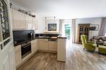 Küche / Küchenzeile - Appartement Altes Pastorat 2 - Top-Hundeurlaub