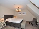 Schlafzimmer - Appartement Altes Pastorat 3 - Top-Hundeurlaub