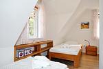 Schlafzimmer - Doppelhaushälfte Huus Twee - Top-Hundeurlaub