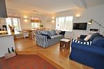 Wohnzimmer - Ferienhaus Diekkieker - Top-Hundeurlaub