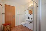 Badezimmer - Ferienhaus See Idyll 2 mit Kamin, Terrasse und 2 Bädern - Top-Hundeurlaub
