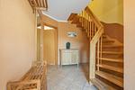 Fassade / Eingang - Ferienhaus See Idyll 2 mit Kamin, Terrasse und 2 Bädern - Top-Hundeurlaub