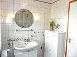 Badezimmer in der Ferienwohnung Jessen´s Wattblick in Wittdün auf Amrum - Ferienwohnung *Jessen´s Wattblick* - Top-Hundeurlaub