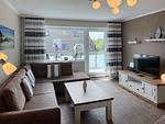 Wohnzimmer - Ferienwohnung *Jessen´s Wattblick* - Top-Hundeurlaub