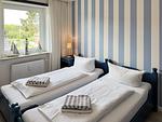 Schlafzimmer - Ferienwohnung *Jessen´s Wattblick* - Top-Hundeurlaub