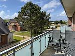 Balkon - Ferienwohnung *Jessen´s Wattblick* - Top-Hundeurlaub