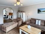 Wohnzimmer - Ferienwohnung *Jessen´s Wattblick* - Top-Hundeurlaub