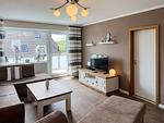 Wohnzimmer - Ferienwohnung *Jessen´s Wattblick* - Top-Hundeurlaub