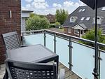 Balkon - Ferienwohnung *Jessen´s Wattblick* - Top-Hundeurlaub