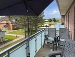 Balkon - Ferienwohnung *Jessen´s Wattblick* - Top-Hundeurlaub