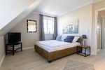 Schlafzimmer - Doppelhaushälfte Diek Twilling 1 - Top-Hundeurlaub