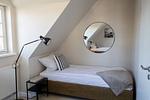 Schlafzimmer - Doppelhaushälfte Diek Twilling 1 - Top-Hundeurlaub
