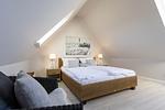 Schlafzimmer - Doppelhaushälfte Diek Twilling 2 - Top-Hundeurlaub