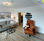 Wohnzimmer - Ferienwohnung 18 - Top-Hundeurlaub