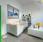 Wohnzimmer - Ferienwohnung 45 - Top-Hundeurlaub