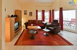 Wohnzimmer - Ferienwohnung 17 - Top-Hundeurlaub