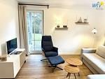 Wohnzimmer - Ferienwohnung Seehund - Top-Hundeurlaub