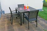 Terrasse - Ferienwohnung 4 - Top-Hundeurlaub