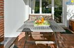 Terrasse - Ferienhaus Nordseeglück 11.6 - Top-Hundeurlaub