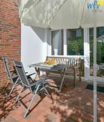 Terrasse - Ferienhaus Nordseeglück 11.6 - Top-Hundeurlaub