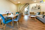 Wohnzimmer - Ferienhaus Nordseeglück 11.6 - Top-Hundeurlaub