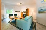 Wohnzimmer - Ferienwohnung 14 - Top-Hundeurlaub