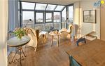 Wintergarten mit Blick auf die Nordsee - Ferienwohnung 23 - Top-Hundeurlaub