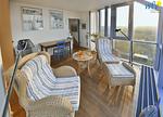 Wintergarten mit Blick auf die Nordsee - Ferienwohnung 23 - Top-Hundeurlaub