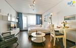 Wohnzimmer - Ferienwohnung 12 - Top-Hundeurlaub