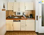Küche / Küchenzeile - Ferienwohnung 12 - Top-Hundeurlaub