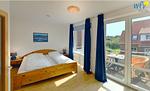 Schlafzimmer - Ferienhaus Heiler Hus - Top-Hundeurlaub