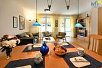 Wohnzimmer - Ferienhaus Heiler Hus - Top-Hundeurlaub
