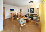 Wohnzimmer - Ferienhaus Heiler Hus - Top-Hundeurlaub