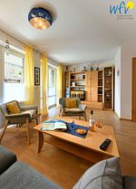 Wohnzimmer - Ferienhaus Heiler Hus - Top-Hundeurlaub