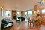 Wohnzimmer - Ferienwohnung 2 - Top-Hundeurlaub